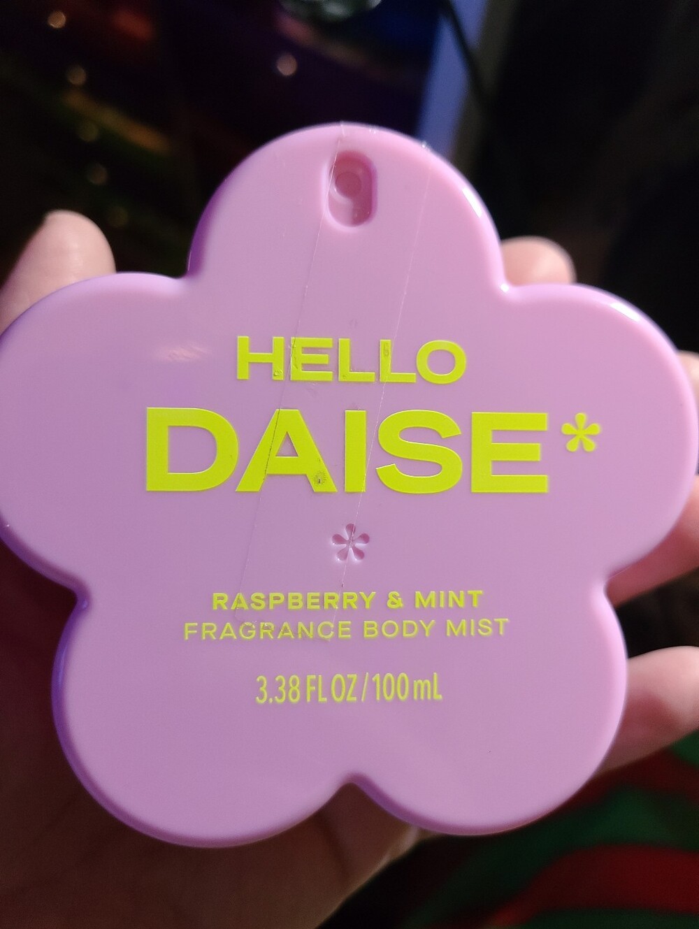Hello Daise Raspberry & Mint Fragrance Body Mist - Pink
